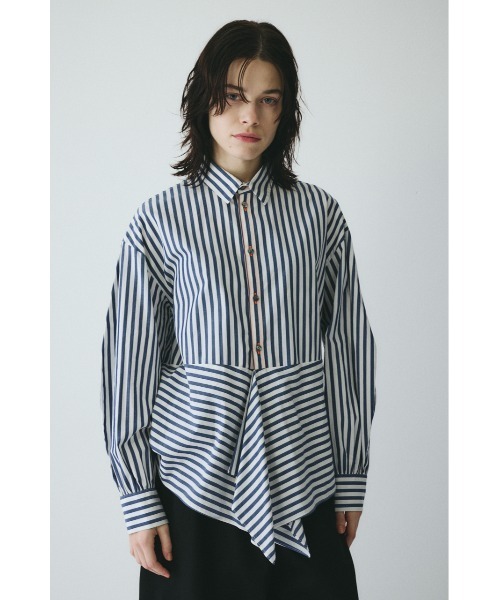 HeRIN.CYE(ヘリンドットサイ)の「Flare hem shirt フレアヘムシャツ(シャツ/ブラウス・レディース・ブラウン系その他/ブルー系その他/ホワイト系その他・FREE)」の2枚目の写真