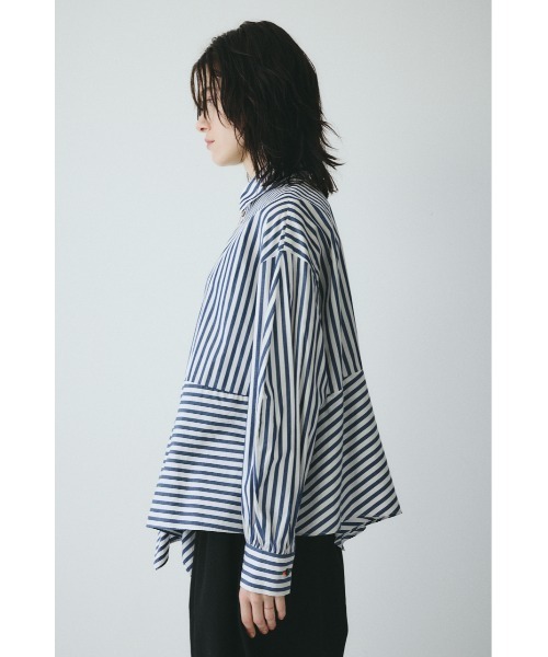 HeRIN.CYE(ヘリンドットサイ)の「Flare hem shirt フレアヘムシャツ(シャツ/ブラウス・レディース・ブラウン系その他/ブルー系その他/ホワイト系その他・FREE)」の21枚目の写真