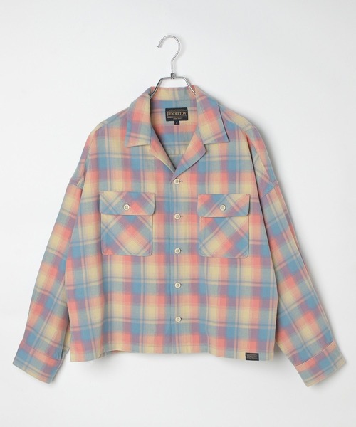 別注！完売！【 BAYFLOW ベイフロー × PENDLETON ペンドルトン コンチョ付き ネイティブ ニット カーディガン　M 】