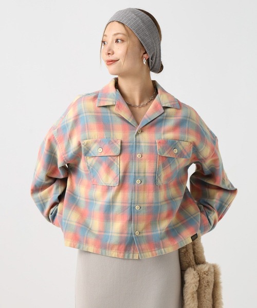 PENDLETON（ペンドルトン）の「【PENDLETON(ペンドルトン)】別注チェックシャツ（シャツ/ブラウス・レディース・ブラウン/ピンク/ブルー・FREE）」の19枚目の写真