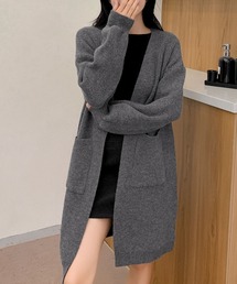 ロング ニット カーディガン