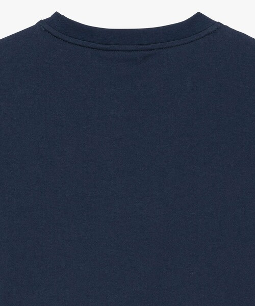AIGLE(エーグル)の「吸水速乾 抗菌防臭 ロゴプリントTシャツ(Tシャツ/カットソー・メンズ・ダークネイビー/ベージュ・S/XL/L/M)」の8枚目の写真