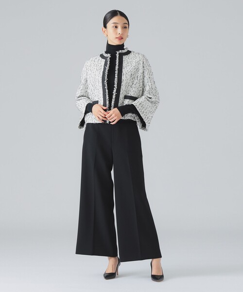 お値下げ！EFFE BEAMS トリムツイードジャケット 38 お値下げ