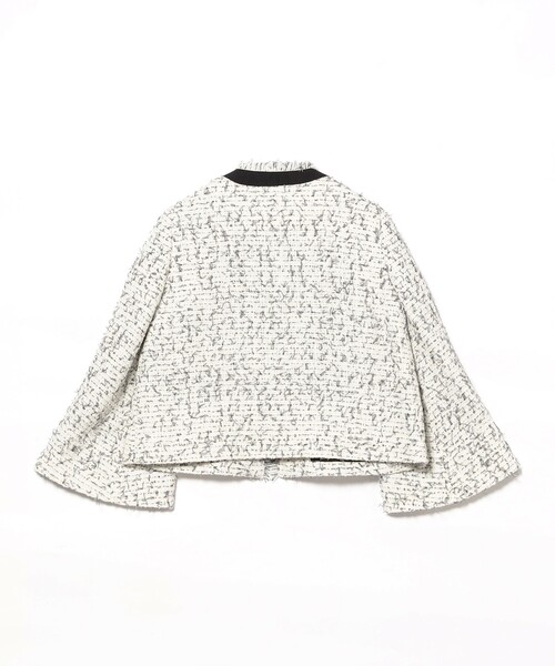 モノトーン ツイード ジャケット（その他アウター）｜EFFE BEAMS