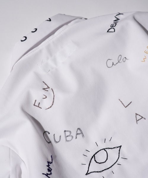 THRIFTY LOOK(スリフティールック)の「THRIFTY LOOK スリフティルック / MEMORIAL WHITE COUNTER COAT EMBROIDERY(テーラードジャケット・メンズ・ホワイト・MEDIUM/X-LARGE)」の12枚目の写真