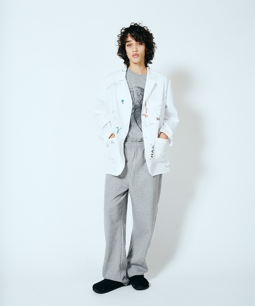 THRIFTY LOOK(スリフティールック)の「THRIFTY LOOK スリフティルック / MEMORIAL WHITE COUNTER COAT EMBROIDERY(テーラードジャケット・メンズ・ホワイト・MEDIUM/X-LARGE)」の16枚目の写真