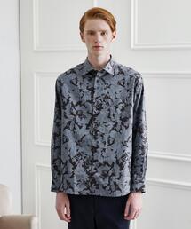 TAKEO KIKUCHI | 【LIMITED】フラワープリント長袖シャツ(シャツ/ブラウス)