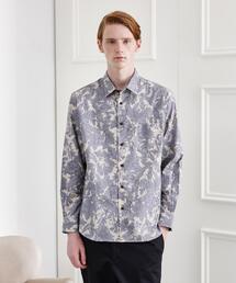 TAKEO KIKUCHI | 【LIMITED】フラワープリント長袖シャツ(シャツ/ブラウス)