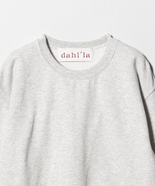 dahl'ia（ダリア）の「＜dahl'ia＞リメイクフリル スウェットプルオーバー（スウェット・レディース・グレー系/ブラック・FREE）」の10枚目の写真