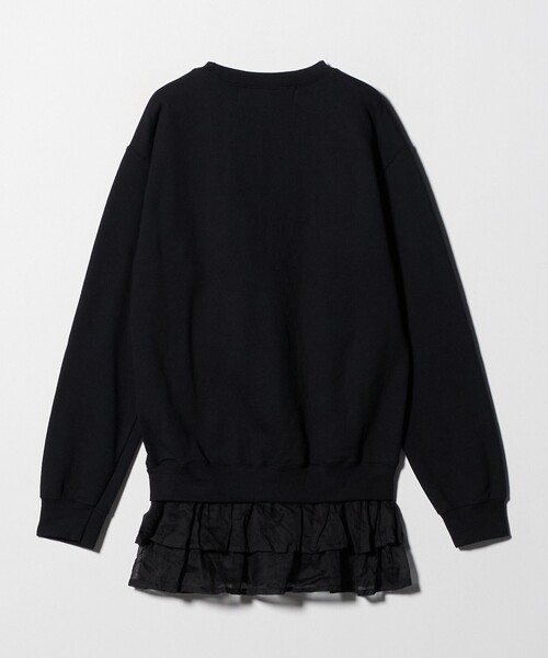 セール】＜dahl'ia＞リメイクフリル スウェットプルオーバー