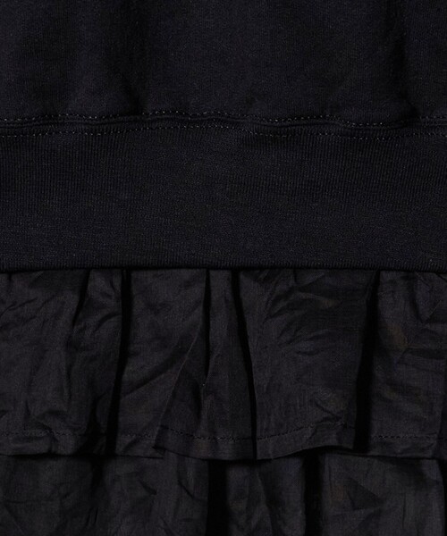 dahl'ia（ダリア）の「＜dahl'ia＞リメイクフリル スウェットプルオーバー（スウェット・レディース・グレー系/ブラック・FREE）」の18枚目の写真