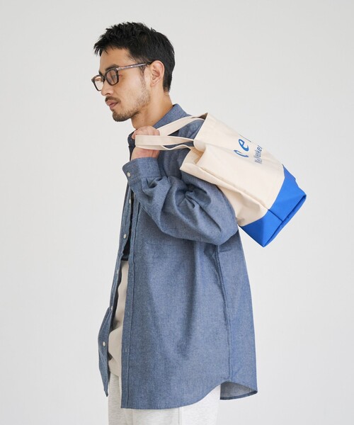 coen(コーエン)の「USA COTTONソフトフランネルシャツ(無地)(シャツ/ブラウス・メンズ・ネイビー/オフホワイト・S/M/L/XL)」の18枚目の写真