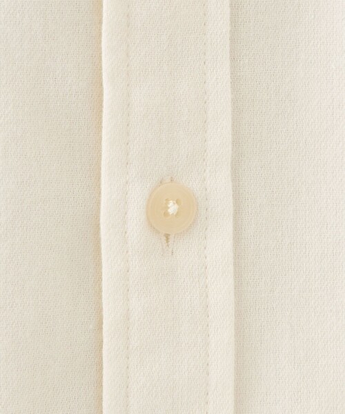 coen(コーエン)の「USA COTTONソフトフランネルシャツ(無地)(シャツ/ブラウス・メンズ・ネイビー/オフホワイト・S/M/L/XL)」の4枚目の写真