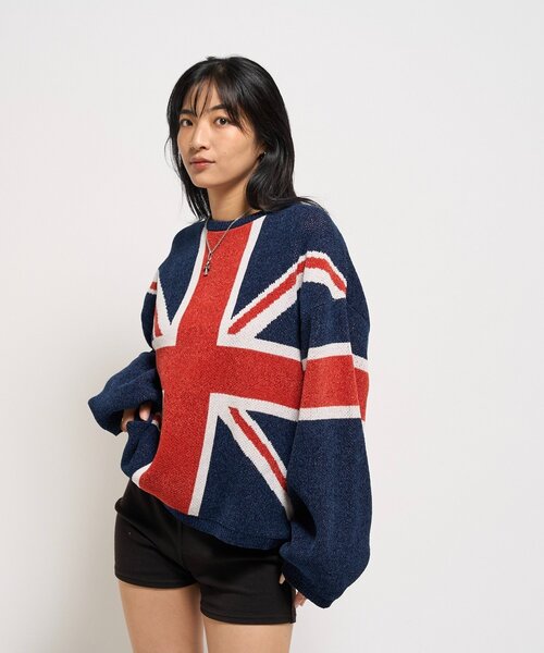 セール】ユニオンジャックニット（ニット/セーター）｜WHO'S WHO