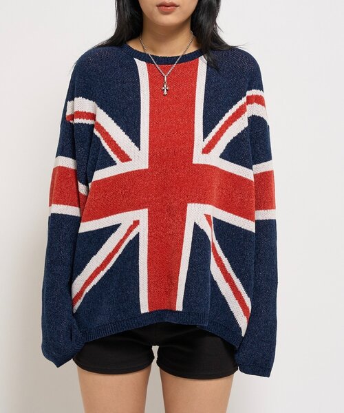 セール】ユニオンジャックニット（ニット/セーター）｜WHO'S WHO