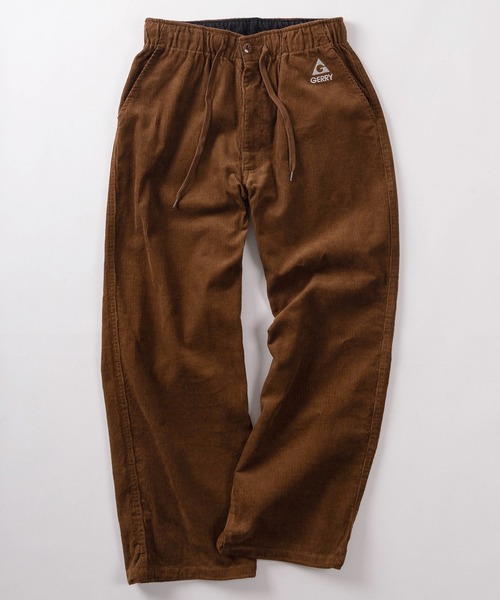 GERRY（ジェリー）の「【78】【GERRY/ジェリー】ブランドロゴ刺繍 イージー コーデュロイパンツ（チノパンツ・メンズ・ブラウン/グレー/カーキ/ブラック・M/XL/L/S）」の3枚目の写真