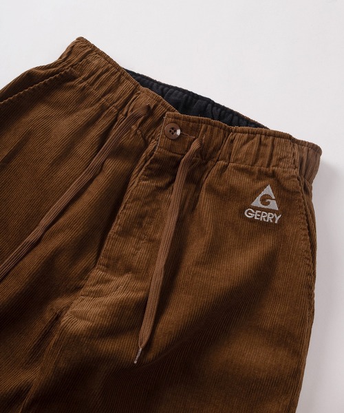 GERRY（ジェリー）の「【78】【GERRY/ジェリー】ブランドロゴ刺繍 イージー コーデュロイパンツ（チノパンツ・メンズ・ブラウン/グレー/カーキ/ブラック・M/XL/L/S）」の6枚目の写真