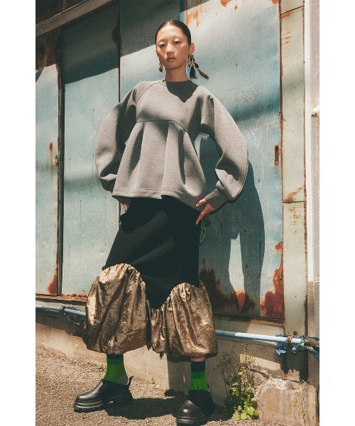 セール】METALLIC BALLOON KT SK（スカート）｜OMMO（オーエムエムオー