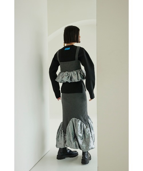 セール】METALLIC BALLOON KT SK（スカート）｜OMMO（オーエムエムオー