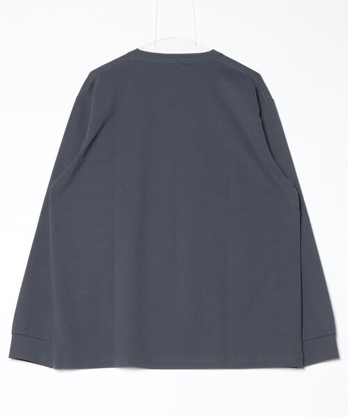 MARMOT（マーモット）の「マーモット  Marmot Logo L/S T-Shirts（Tシャツ/カットソー・メンズ・ダークグレー/ホワイト・M/L/LL/3L）」の3枚目の写真