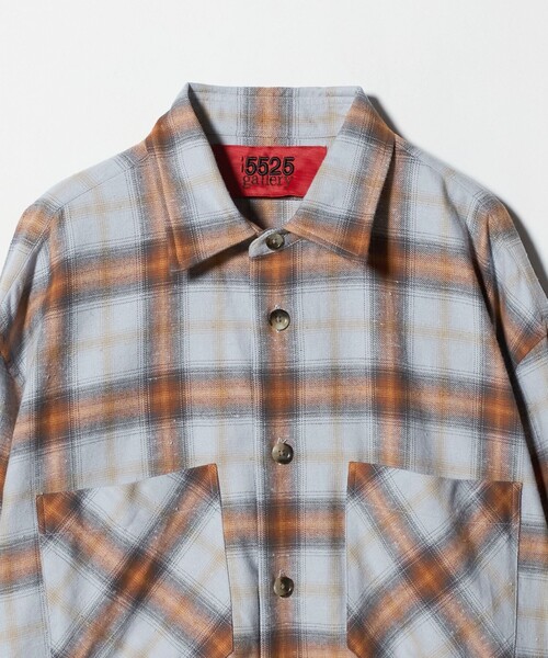セール】【別注】 ＜5525gallery＞チェック ネル シャツ 1（シャツ
