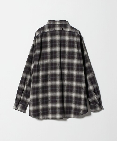 5525Gallery（ゴーゴーニーゴーギャラリー）の「【別注】 ＜5525gallery＞チェック ネル シャツ 1（シャツ/ブラウス・メンズ・ダークブラウン/ベージュ/ブラック・M/L）」の15枚目の写真