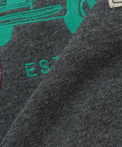 KP BOY（ケーピーボーイ）の「ラインリブ トレーナー（スウェット・キッズ・チャコールグレー/ネイビー・120cm/130cm/140cm/150cm/160cm）」の8枚目の写真