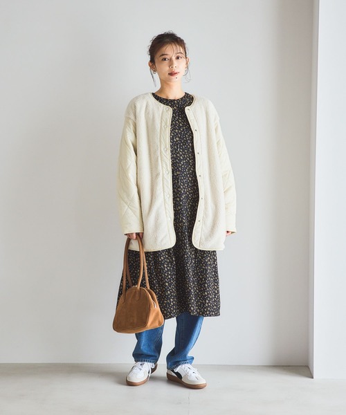 リバーシブルキルトブルゾン（ブルゾン）｜studio CLIP（スタディオ