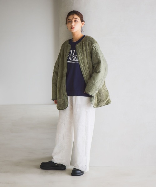 セール】リバーシブルキルトブルゾン（ブルゾン）｜studio CLIP