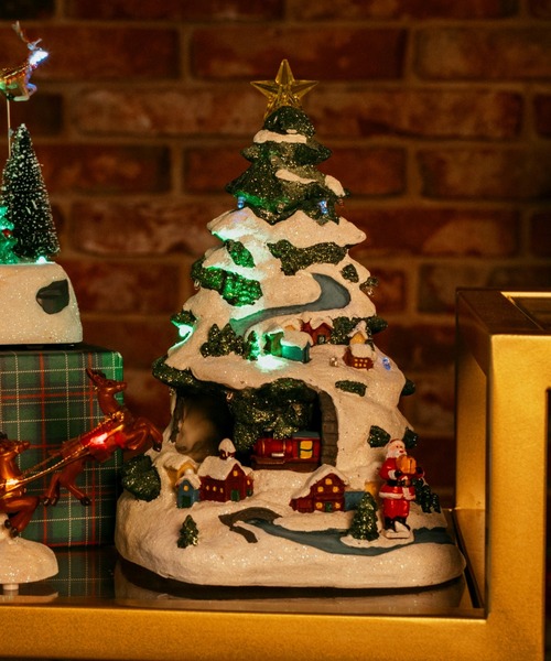 クリスマスオブジェ　　オリジナル商品 Francfranc インテリア スノードーム ツリー XS : ZOZOTOWN Yahoo!店