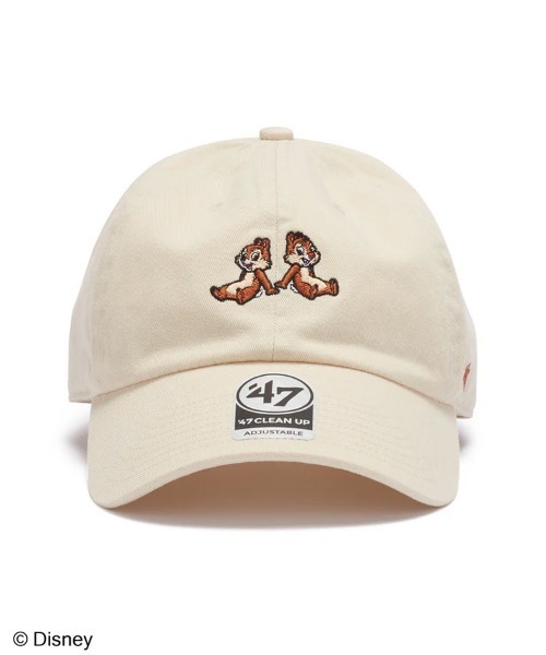 '47（フォーティーセブン）の「【'47】クリーンナップ Disney ディズニー チップ&デール [SSL]（キャップ・メンズ・ベージュ/ネイビー・F）」の15枚目の写真