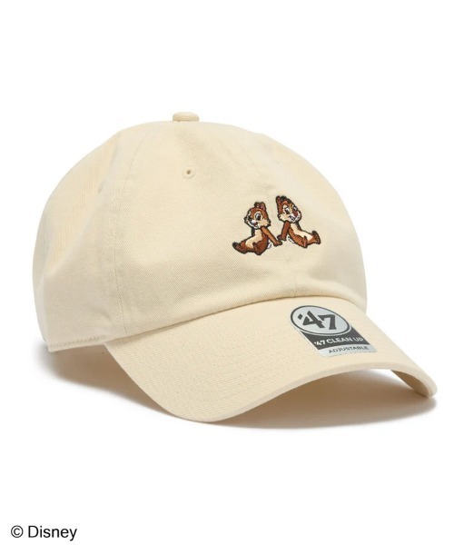 '47（フォーティーセブン）の「【'47】クリーンナップ Disney ディズニー チップ&デール [SSL]（キャップ・メンズ・ベージュ/ネイビー・F）」の16枚目の写真