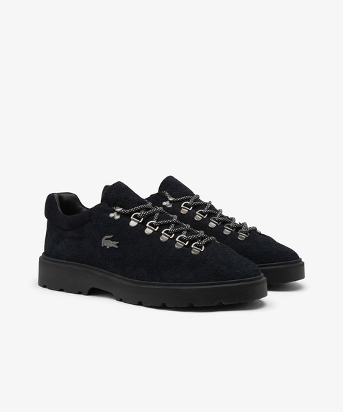 LACOSTE(ラコステ)の「メンズ BASESHOT WNT 225 2 SMA(スニーカー・メンズ・ブラック×ブラック・28.5cm/25.5cm/25.0cm/26.0cm/26.5cm/27.0cm/28.0cm)」の1枚目の写真