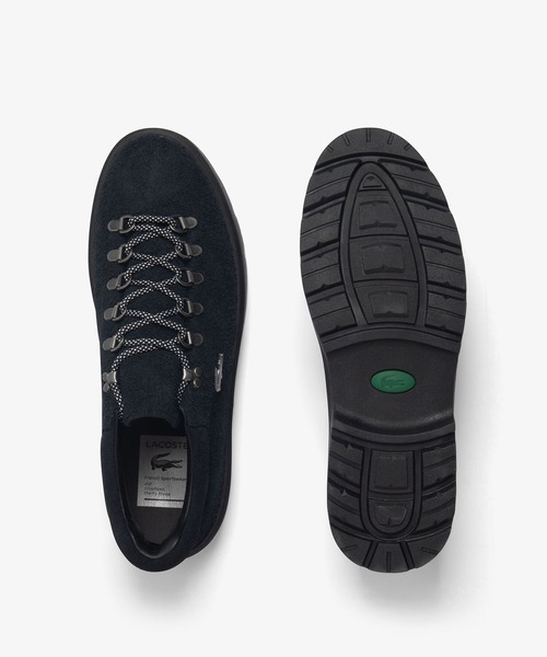 LACOSTE(ラコステ)の「メンズ BASESHOT WNT 225 2 SMA(スニーカー・メンズ・ブラック×ブラック・28.5cm/25.5cm/25.0cm/26.0cm/26.5cm/27.0cm/28.0cm)」の5枚目の写真