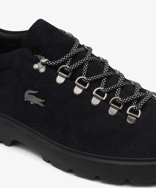 LACOSTE(ラコステ)の「メンズ BASESHOT WNT 225 2 SMA(スニーカー・メンズ・ブラック×ブラック・28.5cm/25.5cm/25.0cm/26.0cm/26.5cm/27.0cm/28.0cm)」の3枚目の写真