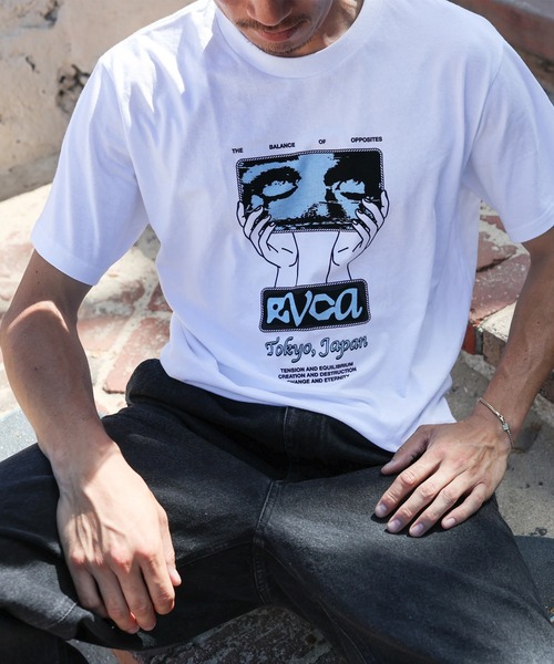 RVCA（ルーカ）の「RVCA メンズ RVCA SKATE TOKYO 2025 ST Tシャツ 【2025年秋冬モデル】 @autumn/ルーカ半袖Tシャツ（Tシャツ/カットソー・メンズ・ホワイト・SMALL/MEDIUM/LARGE/X-LARGE）」の2枚目の写真