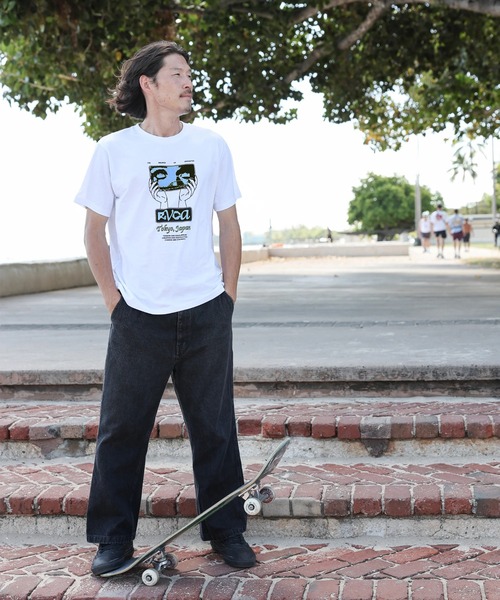 RVCA（ルーカ）の「RVCA メンズ RVCA SKATE TOKYO 2025 ST Tシャツ 【2025年秋冬モデル】 @autumn/ルーカ半袖Tシャツ（Tシャツ/カットソー・メンズ・ホワイト・SMALL/MEDIUM/LARGE/X-LARGE）」の3枚目の写真