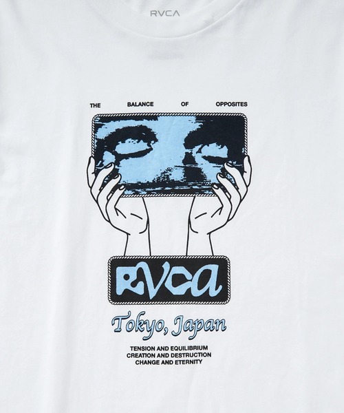 RVCA（ルーカ）の「RVCA メンズ RVCA SKATE TOKYO 2025 ST Tシャツ 【2025年秋冬モデル】 @autumn/ルーカ半袖Tシャツ（Tシャツ/カットソー・メンズ・ホワイト・SMALL/MEDIUM/LARGE/X-LARGE）」の6枚目の写真