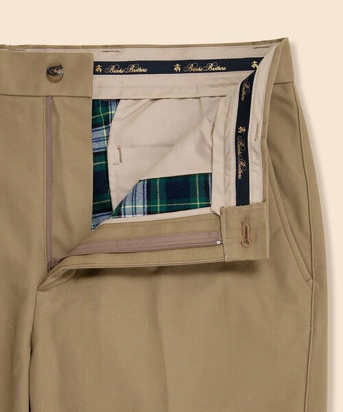BROOKS BROTHERS（ブルックスブラザーズ）の「コットン　フランネルライニング　プレーンフロント　チノパンツ　Regular（チノパンツ・メンズ・ネイビー/カーキ・31inch/32inch/33inch/34inch/35inch/36inch/38inch/30inch）」の4枚目の写真