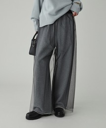 BABYLONE | チュール付き裏毛パンツ(その他パンツ)