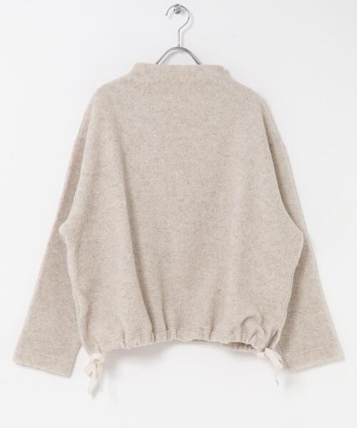 かぐれ(カグレ)の「Boa pullover(Tシャツ/カットソー・レディース・チャコールグレー/ベージュ・FREE)」の15枚目の写真