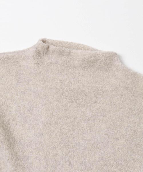 かぐれ(カグレ)の「Boa pullover(Tシャツ/カットソー・レディース・チャコールグレー/ベージュ・FREE)」の16枚目の写真