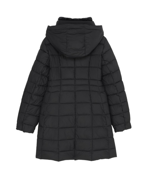 TOKYO SHIRTS（トウキョウシャツ）の「ファイバーダウンコート（ダウンジャケット/コート・レディース・ベージュ/ブラック・M/L）」の6枚目の写真