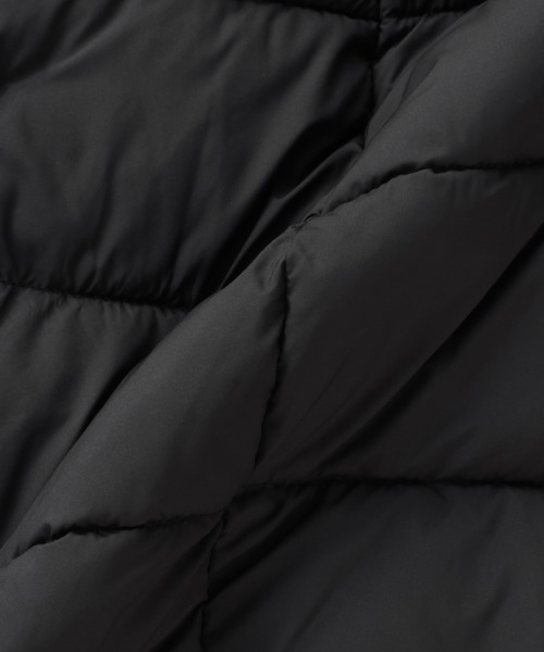 TOKYO SHIRTS（トウキョウシャツ）の「ファイバーダウンコート（ダウンジャケット/コート・レディース・ベージュ/ブラック・M/L）」の10枚目の写真