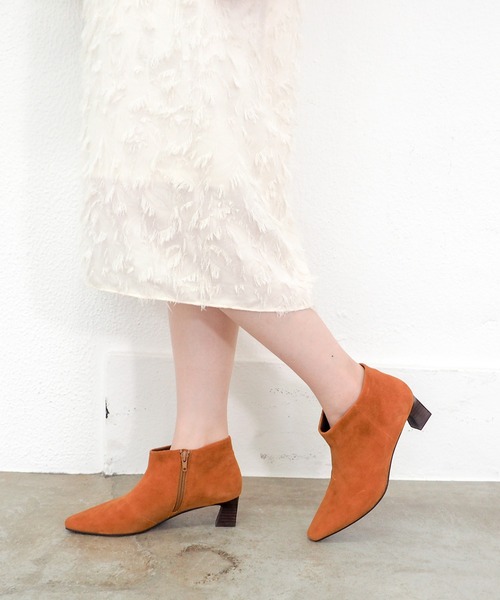 cava cava（サヴァサヴァ）の「防滑│ポインテッドブーティ　1320705（ブーツ・レディース・ブラック/ライトブラウン・22.5cm/23cm/23.5cm/24cm/24.5cm）」の11枚目の写真