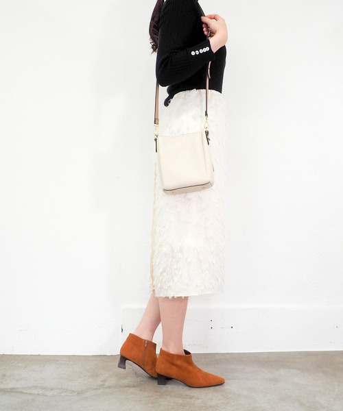 cava cava（サヴァサヴァ）の「防滑│ポインテッドブーティ　1320705（ブーツ・レディース・ブラック/ライトブラウン・22.5cm/23cm/23.5cm/24cm/24.5cm）」の9枚目の写真