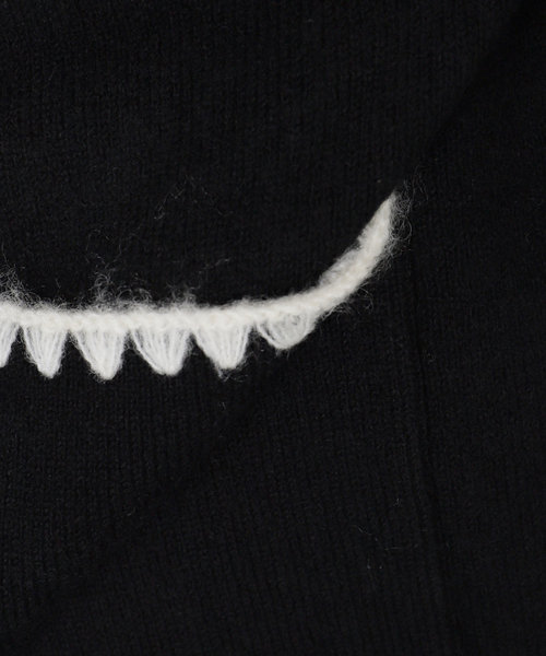 ブランケットステッチニットジャケット（その他アウター）｜SLOBE IENA