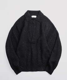 BALLAST ARK | BALLAST ARK / バラストアーク：Sequined Glow Skipper Knit：BA12-KN01[AST](ニット/セーター)