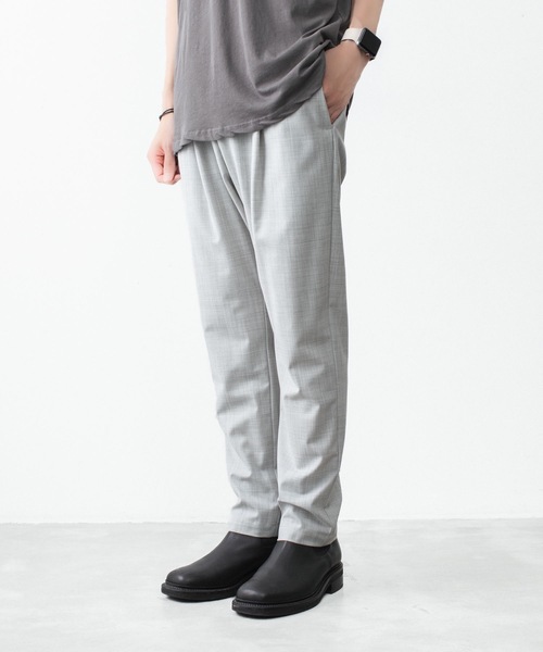 ATTACHMENT(アタッチメント)の「WO/TA ストレッチトロ レギュラーフィット イージートラウザーズ / WO/TA STRETCH TRO REGULAR FIT EASY TROUSERS(スラックス・メンズ・グレー/ブラック/ダークグレー・2/1/4/3)」の10枚目の写真