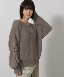 LAKOLE | 2WAYシャギーニットプルオーバー / 598885(ニット/セーター)
